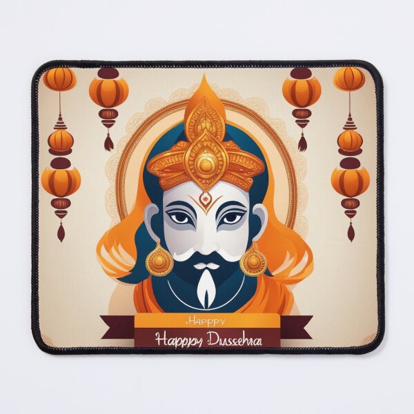 Item preview, Beautiful Happy Dussehra Hindu Traditional Festival Celebration Card Design designed and sold by hjian8219.
