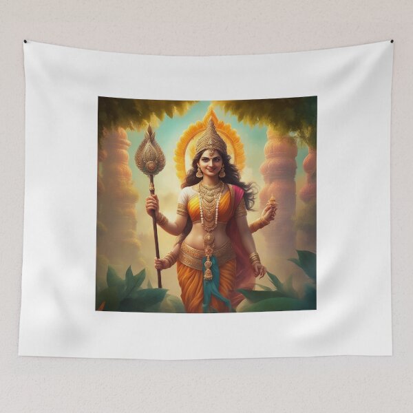 Item preview, Beautiful Happy Dussehra Hindu Traditional Festival Celebration Card Design designed and sold by hjian8219.