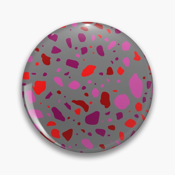 Item preview, Warm Terrazzo Colorful Reds Pattern Party Confetti Design designed and sold by EvergreenMotifs.