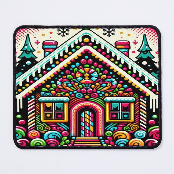 Item preview, chrismas home cottage with sweets and snowflakes ,Rbcozyholidays,CozyHolidays,cozy holiday feel. designed and sold by Expressions-Sel.