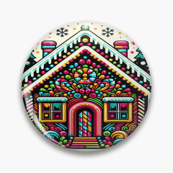 Item preview, chrismas home cottage with sweets and snowflakes ,Rbcozyholidays,CozyHolidays,cozy holiday feel. designed and sold by Expressions-Sel.