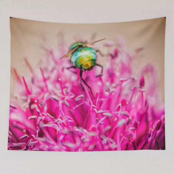 Item preview, Green Bottle Fly designed and sold by FOLK ART FUSION by heidiannemorris.