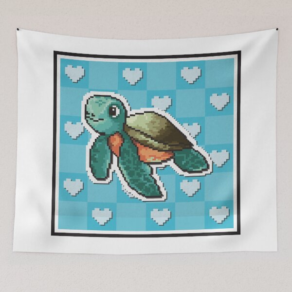 Item preview, Papercut Pixel Pets: Turtle designed and sold by paperxpixels.