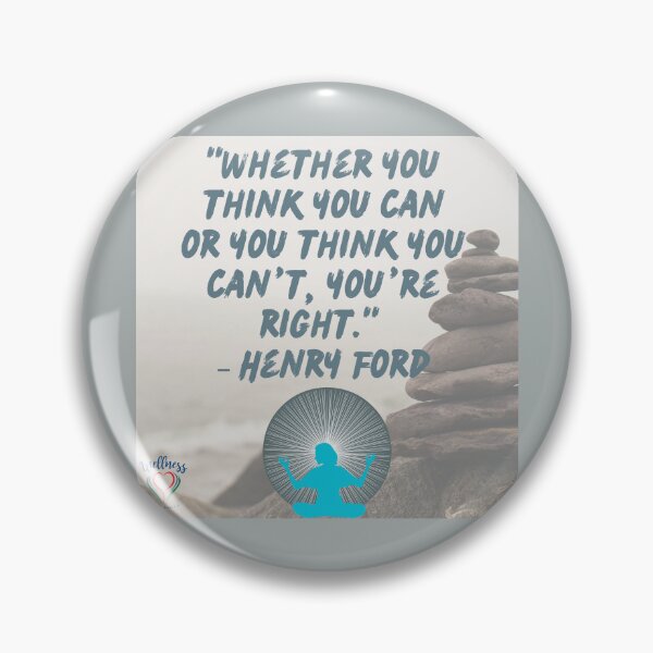 Item preview, Henry Ford Quote designed and sold by WellnesswithArt.