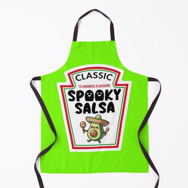 Item preview, Avocado Dancing Halloween Spooky Salsa Sauce Parody Ketchup Mustard Mayo Relish Salsa Dance Romantic Dancing Couplel designed and sold by NADIASHOP86.