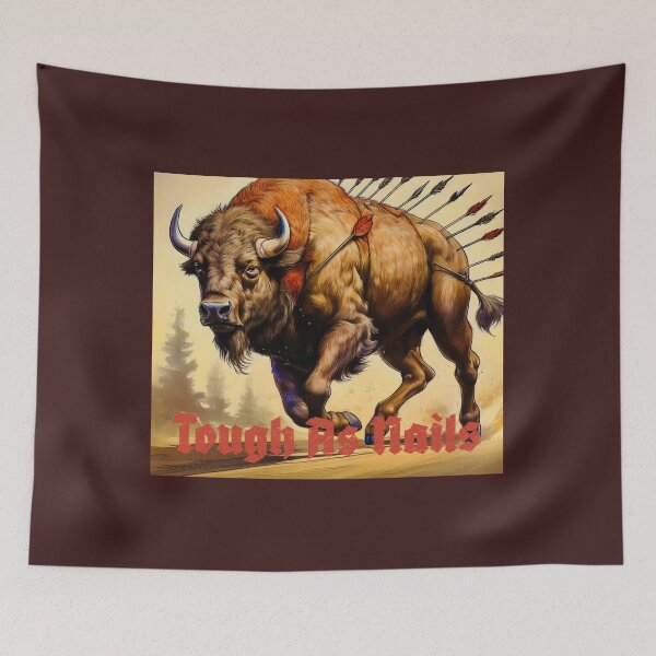 Item preview, Tough Bison designed and sold by TheCussnWolf.