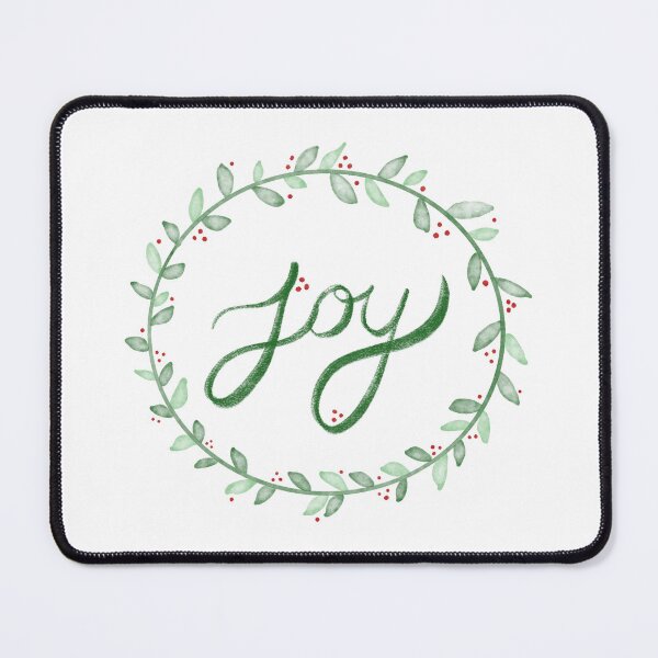 Item preview, Christmas Holiday Joy Holly Watercolor Wreath designed and sold by Rustic + Rose Creative Co..