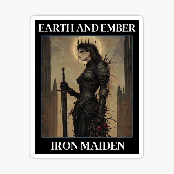 Item preview, Earth and Ember: Iron Maiden designed and sold by Lializaa23.
