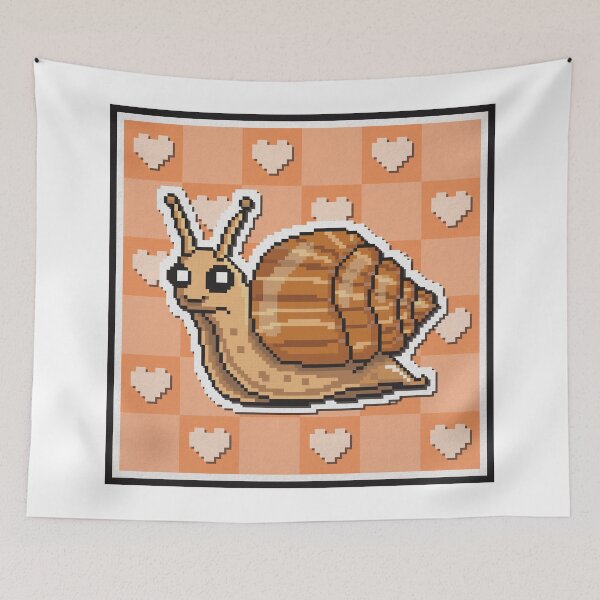 Item preview, Papercut Pixel Pets: Giant African Land Snail designed and sold by paperxpixels.