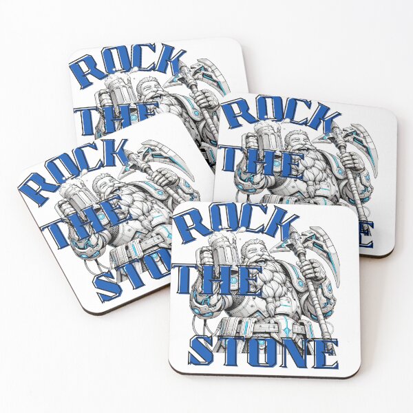 Item preview, "Rock the Stone" Futuristic Dwarf Design – Axe & Beer Power! designed and sold by NSB-Design.