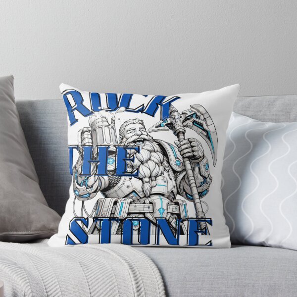 Item preview, "Rock the Stone" Futuristic Dwarf Design – Axe & Beer Power! designed and sold by NSB-Design.