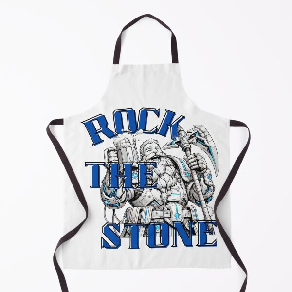 Item preview, "Rock the Stone" Futuristic Dwarf Design – Axe & Beer Power! designed and sold by NSB-Design.