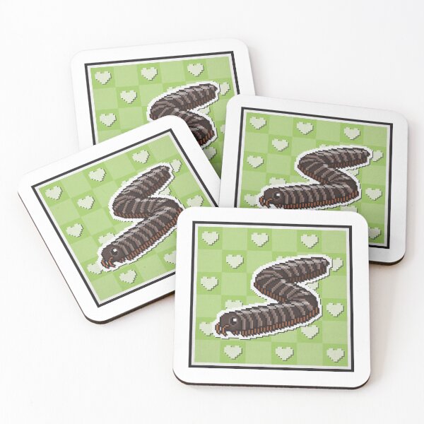 Item preview, Papercut Pixel Pets: Giant African Millipede designed and sold by paperxpixels.
