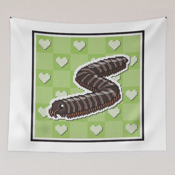 Item preview, Papercut Pixel Pets: Giant African Millipede designed and sold by paperxpixels.