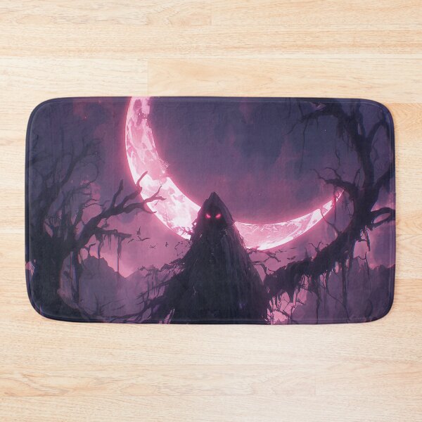 Item preview, Neon Pink Moon Halloween Nights designed and sold by Nowshin Tasnim.