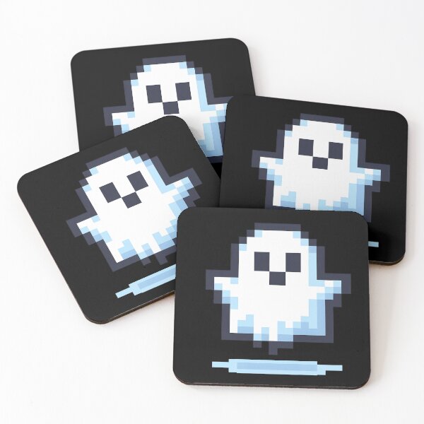 Item preview, 8 Bit Pixel Spooky Ghost designed and sold by BugandAcorn.
