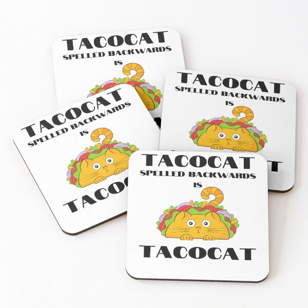 Artikelvorschau, Lustiges Palindrom-Katzen-Taco-Liebhaber-Grammatiklehrer-Humor-Wortspiel entworfen und verkauft von MagicSD Designs.
