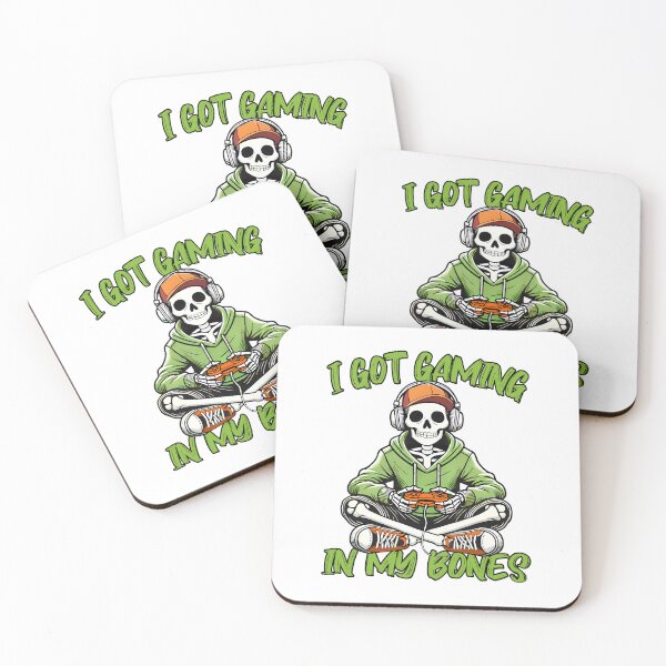 Item preview, Funny Halloween For Gamers Skeleton Gamer Cool Video Gaming Costume  designed and sold by Bad Kitty Designz.