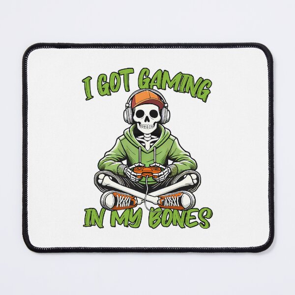 Item preview, Funny Halloween For Gamers Skeleton Gamer Cool Video Gaming Costume designed and sold by Bad Kitty Designz.