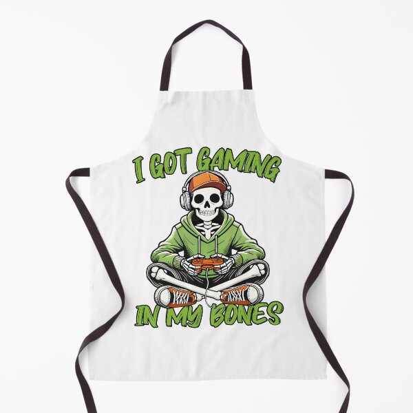 Item preview, Funny Halloween For Gamers Skeleton Gamer Cool Video Gaming Costume designed and sold by Bad Kitty Designz.