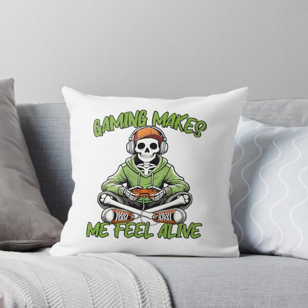 Item preview, Funny Halloween Skeleton Gamer Cool Gamers Video Gaming Costume  designed and sold by Bad Kitty Designz.