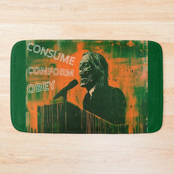 Item preview, Consume Conform Obey designed and sold by PitchBlackIcon.