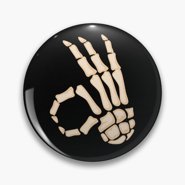 Artikelvorschau, OK Skeletthand, Halloween entworfen und verkauft von OhBoyLoveIt.