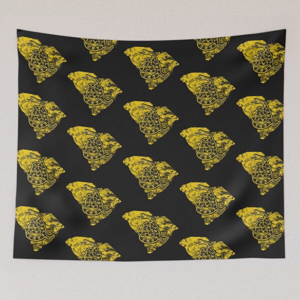 Item preview, SOUTH CAROLINA  - Freedom Is The Superpower - Gadsden Snake Flag - Dont Tread On Me design designed and sold by pelagio.