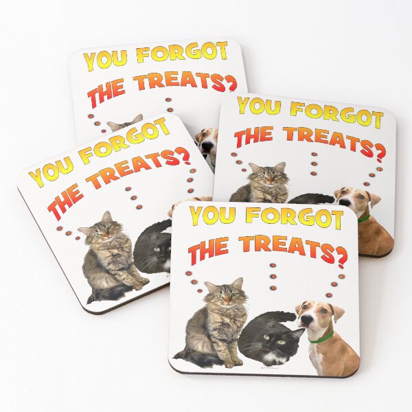 Item preview, Cats and Dog Waiting For Treats designed and sold by kristalcurt.