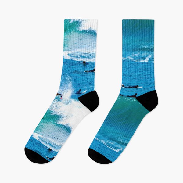 Item preview, "Hitting the turn" | Surfing at Winki Pop designed and sold by BigBenHolt.