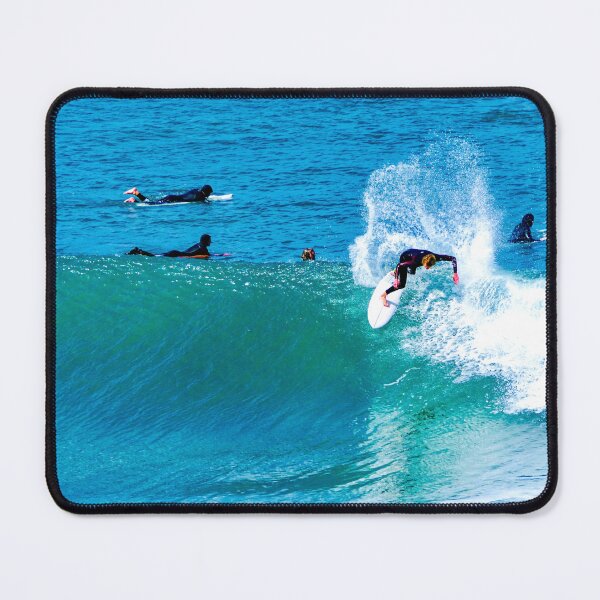 Item preview, "Hitting the turn" | Surfing at Winki Pop designed and sold by BigBenHolt.