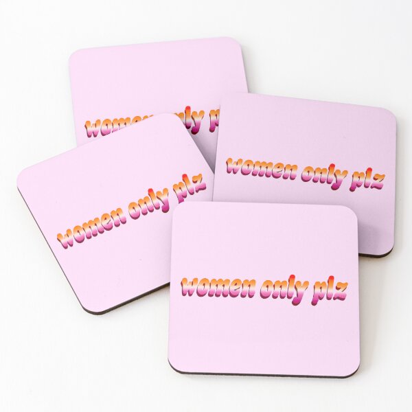 Item preview, Women Only Plz designed and sold by PastelMushroom.