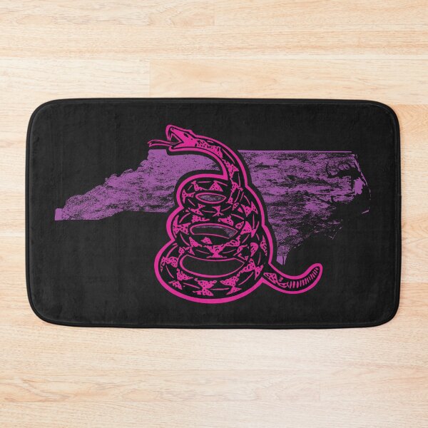 Item preview, NORTH CAROLINA  - Freedom Is The Superpower - Gadsden Snake Flag - Dont Tread On Me design 80s colors designed and sold by pelagio.