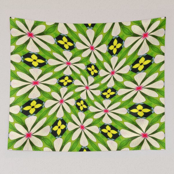 Item preview, Aesthetic Flowers Pattern designed and sold by Patternflower.
