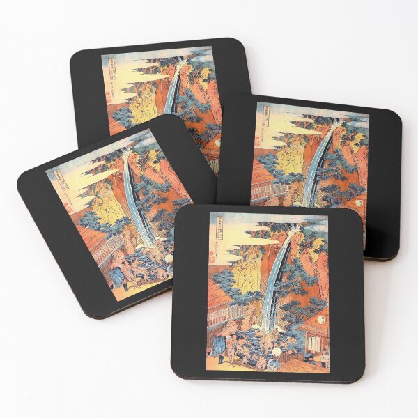 Item preview, Hokusai Waterfall designed and sold by baknett.