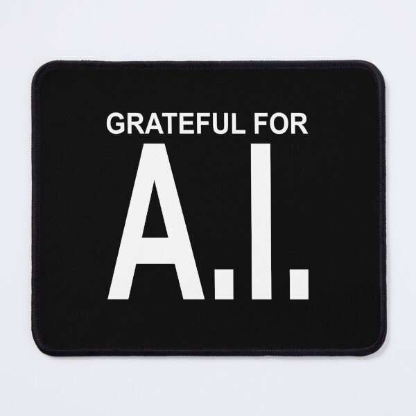 Item preview, Grateful for Artificial Intelligence Business Jargon designed and sold by FWLKIT.