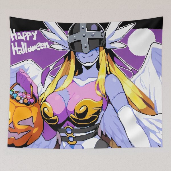 Item preview, Trick or Treat Undead Angel Pixel Art designed and sold by Kaidaxon.