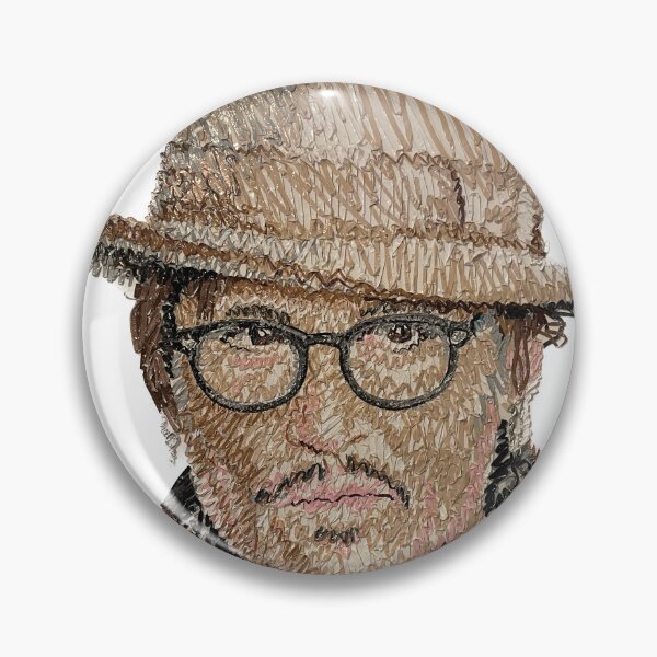 Item preview, Johnny Depp Duct Taped Portrait™️ by Delao®️ designed and sold by Artbydelao.
