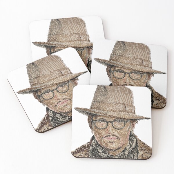 Item preview, Johnny Depp Duct Taped Portrait™️ by Delao®️ designed and sold by Artbydelao.
