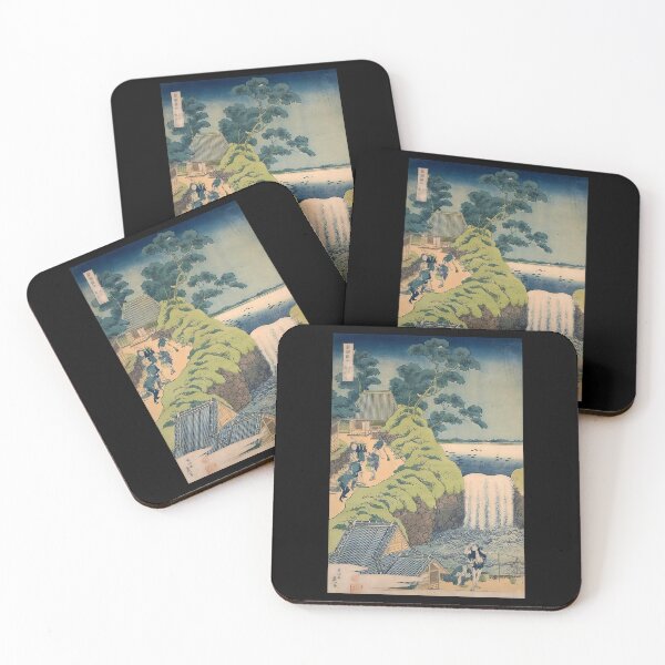 Item preview, Hokusai Waterfall designed and sold by baknett.