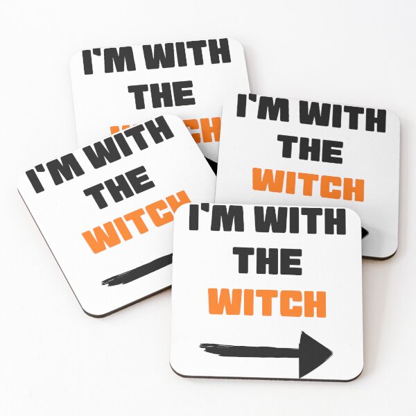 Item preview, Funny Halloween I'm With The Witch designed and sold by DivineBovinity.