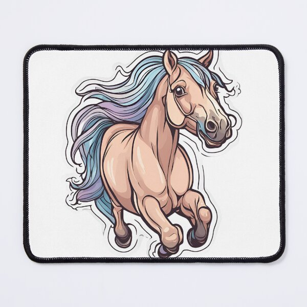 Item preview, Happy Horse Running free sticker designed and sold by Terrence Webster.