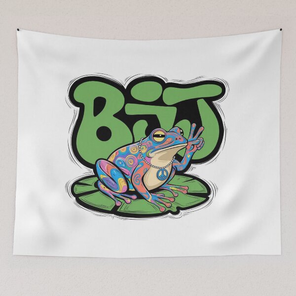 Item preview, Groovy Frog Vibes designed and sold by benjyjump.