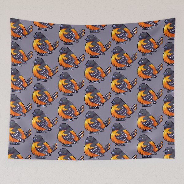 Item preview, Oriole de Baltimore, píxel designed and sold by Shalmons.
