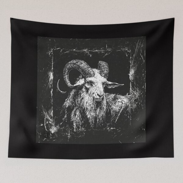 Item preview, Black Phillip - Kvlt Metal Krieg designed and sold by PitchBlackIcon.