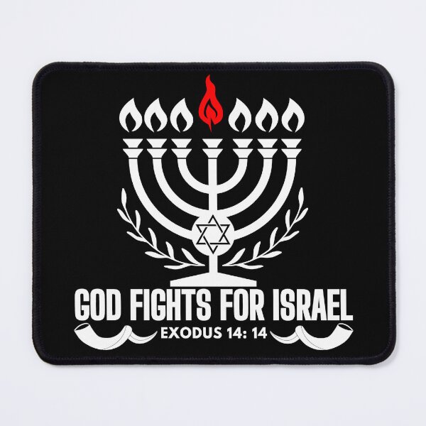 Item preview, God Fights for Israel, I support Israel designed and sold by MoriaStore.