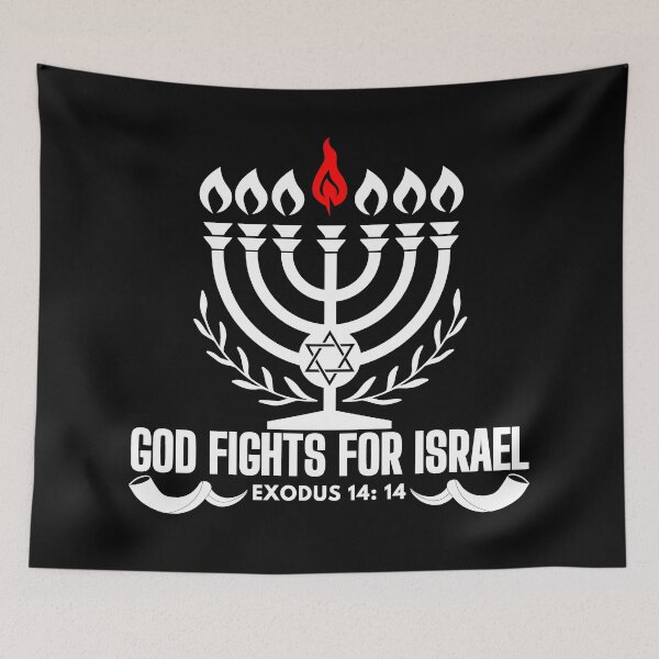 Item preview, God Fights for Israel, I support Israel  designed and sold by MoriaStore.