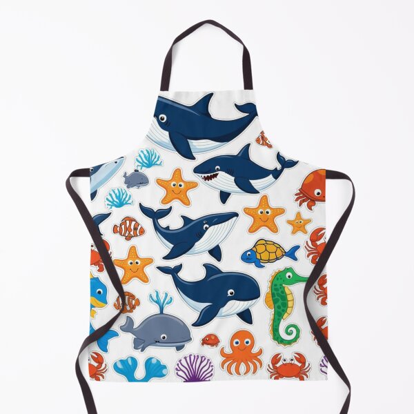 Item preview, sea animal cartoon designed and sold by PeckyPom.