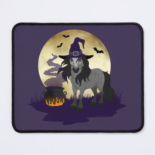 Item preview, Magical Witch Pony Standing Next to Cauldron designed and sold by DappledMoon.