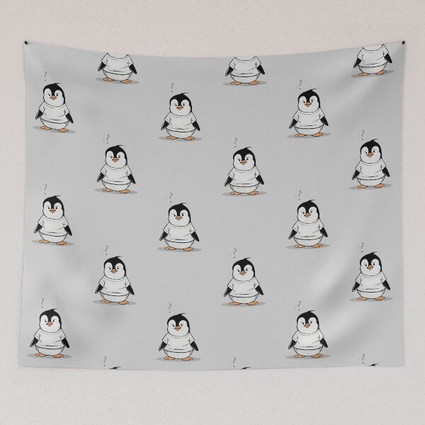 Item preview, Confused Penguin 5 designed and sold by Idea-Artwork.